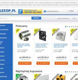 Shop Installation – Instalszop.pl Polish online store