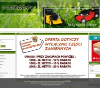 I-ogrod.pl – parts for mowers Polish online store