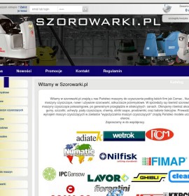 Szorowarki.pl – Cleaning machines Polish online store