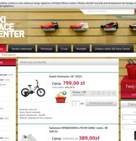 Skiracecenter Polish online store