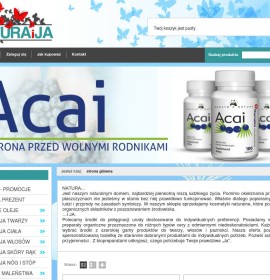 NATURAiJA.pl – Your natural source of beauty and health! Polish online store