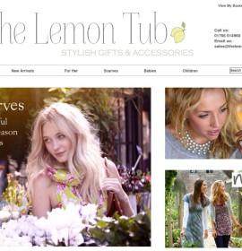 The Lemon Tub store Fashion Gifts British online store
