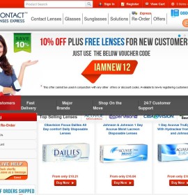 www.contactlensesexpress.co.uk store Health Products  British online store