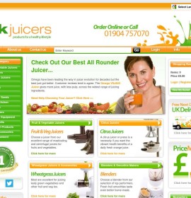 UK Juicers store Health Products  British online store