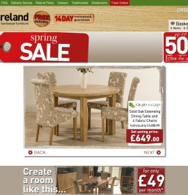 Oak Furniture Land store House & Home  British online store