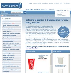 Event Supplies store House & Home Office Supplies British online store