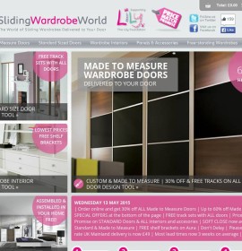 Sliding Wardrobe World store House & Home  British online store