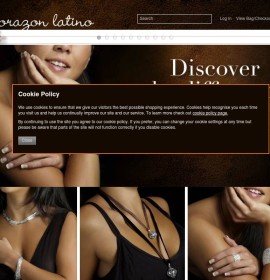 Corazon Latino store Jewellery & Watches  British online store
