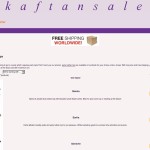 Kaftansale store Fashion Arts and Crafts British online store