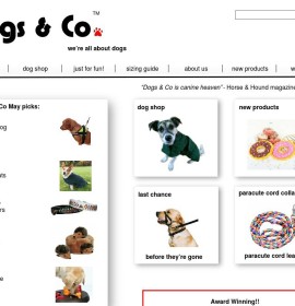 Dogs & Co. store Pets  British online store