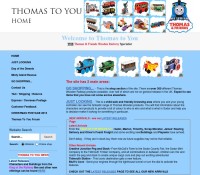 Thomas to You store Toys  British online store