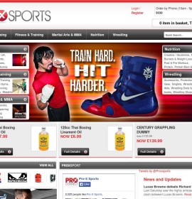 Pro-X Sports store Sport & Leisure  British online store