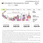 Celebrity Fragrances store Beauty Care  British online store
