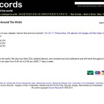 Encore Records store CDs & Music  British online store