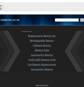 All Batteries UK store Consumer Electronics Computing British online store
