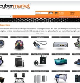 Cybermarket store Consumer Electronics Computing British online store