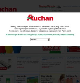 Auchan stores in Poland (Headquarter)