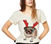 T-shirt with Pug Print – Chicnova – Women’s Clothes – Tops & Shirts – T-Shirts, Women’s Clothes – Tops & Shirts – Long Sleeve Shirts,