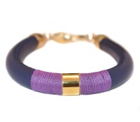 Bracelet in Leather and Cotton Thread – NOLITA – Carnet de Mode – Women’s Jewelry – Jewelry – Bracelets & Bangles, Women’s Clothes – Underwear & Lingerie – Bras, Women’s Clothes – Accessories – Braces,