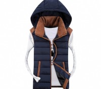 COOFANDY Men Hooded Sleeveless Thick Zipper Closure Outwear Down Coat Casual Vest – Cndirect – Men’s Clothes – Suits & Jackets – Vests, Men’s Clothes – Jackets & Coats – Coats,