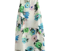 Jollychic Sleeveless Layers Floral Midi Dress – Women’s Clothes – Dresses – ,