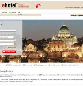 Ehotel – International travel & hotel booking website