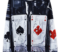 Choies 3D Unisex Poker Print Sweatshirt – Choies – Men’s Clothes – Sweatshirts & Hoodies – ,