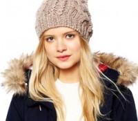 Chunky Cable Beanie with Pom – Chicnova –