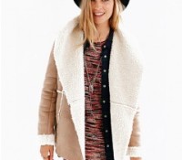 Solid Suede Shearling Coat – Chicnova – Women’s Clothes – Jackets & Coats – Coats,