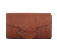 Bond Street Imitation Ostrich Leather Clutch – Carnet de Mode – Women’s Bags – Clutches – ,