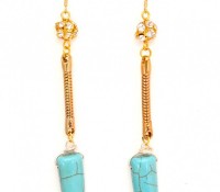 Earrings – Wednesday – Turquoise – Carnet de Mode – Women’s Jewelry – Jewelry – Rings,