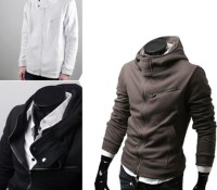 Stylish Fashion Men’s Designed Slim Fit Hoodies Coat Jacket Sweatshirt Tops – Cndirect – Men’s Clothes – Jackets & Coats – Jackets, Men’s Clothes – Jackets & Coats – Coats, Men’s Clothes – Sweatshirts & Hoodies – ,