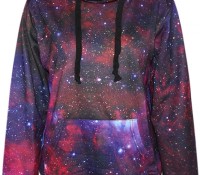 Essential Red Galaxy Print Hoodie – OASAP – Women’s Clothes – Sweatshirts & Hoodies – ,