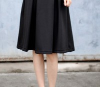 Fashion Solid Pleated Swing Skirt – OASAP – Women’s Clothes – Skirts – ,