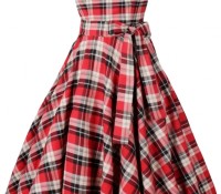 Vintage Tartan Print V Back Midi Dress – OASAP – Women’s Clothes – Accessories – Belts, Women’s Clothes – Dresses – ,