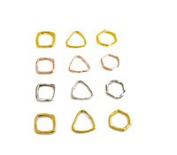 geo stack rings size 6 – MrKate – Women’s Jewelry – Jewelry – Rings,