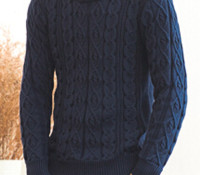 Navy Cable Knit Ribbed Jumper – Choies – Men’s Clothes – Sweaters & Cardigans – Cardigans,