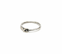 cute knot ring in antiqued sterling silver – MrKate – Women’s Jewelry – Jewelry – Rings,