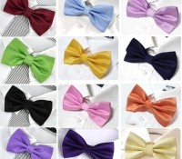 Men's Grid Polyester Neckwear Adjustable Wedding Bow Tie – Cndirect – Men’s Clothes – Accessories – Neckties & Bow Ties,