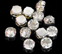 New Fashion 50pcs Crystal Rhinestone Jewelry Accessories Silver Plated Polyhedron Beads – Cndirect – Women’s Jewelry – Jewelry – Charms & Beads,