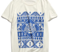 White Tribe Symbol Print T-shirt – Choies – Men’s Clothes – Tops & Shirts – T-Shirts,
